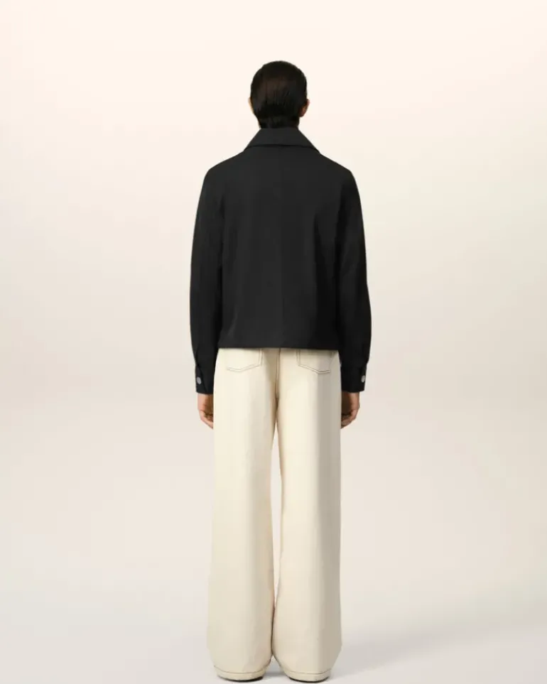 Ami Paris Ami Alexandre Mattiussi Buttoned Jacket BLACK Best