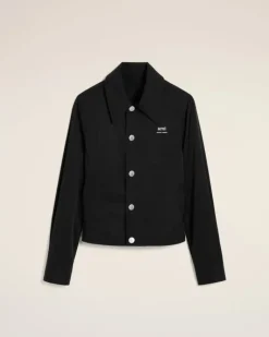 Ami Paris Ami Alexandre Mattiussi Buttoned Jacket BLACK Best
