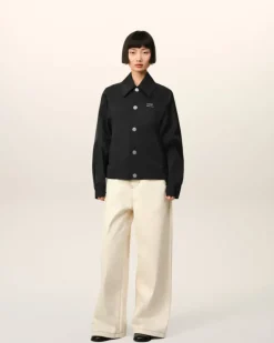 Ami Paris Ami Alexandre Mattiussi Buttoned Jacket BLACK Best