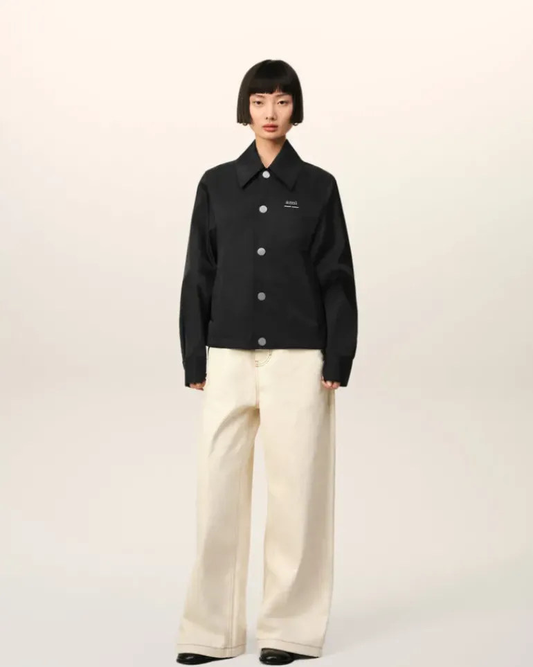 Ami Paris Ami Alexandre Mattiussi Buttoned Jacket BLACK Best
