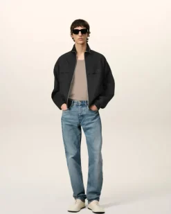 Ami Paris Ami Alexandre Mattiussi Windbreaker BLACK Sale