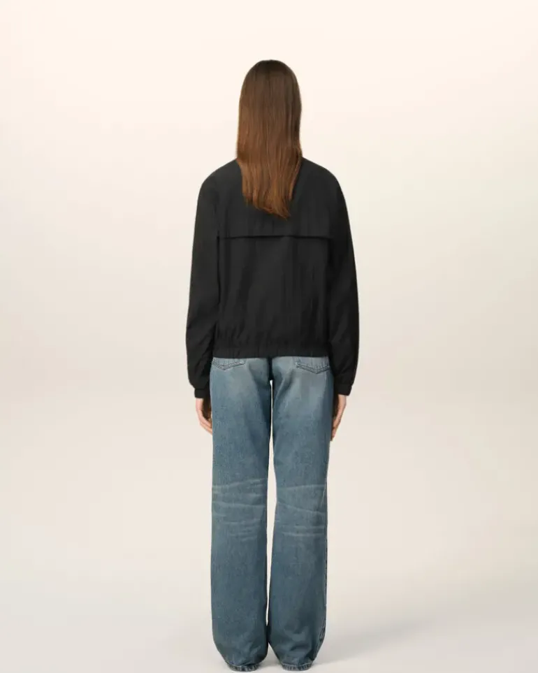 Ami Paris Ami Alexandre Mattiussi Windbreaker BLACK Sale
