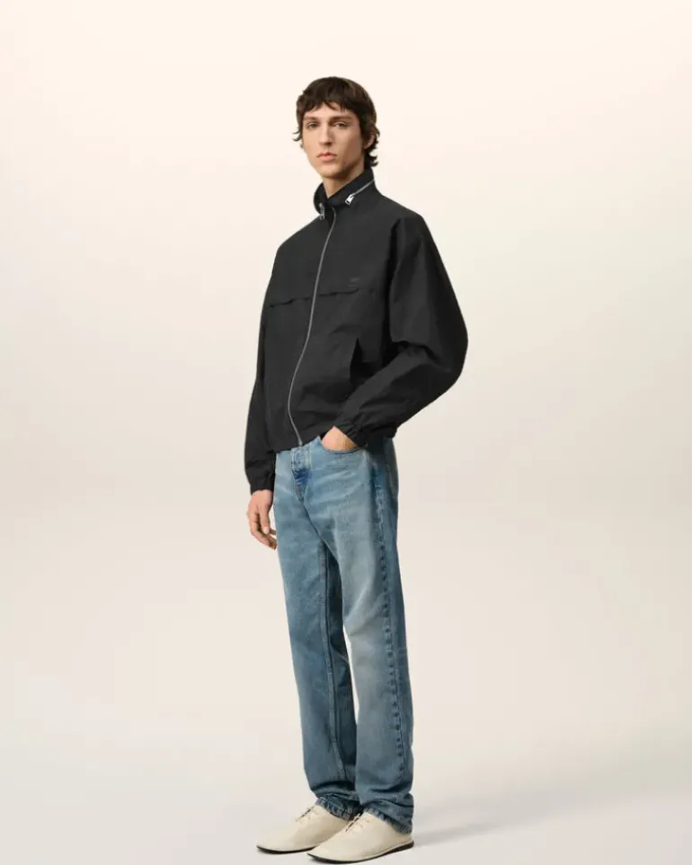 Ami Paris Ami Alexandre Mattiussi Windbreaker BLACK Sale