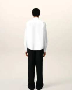 Ami Paris Ami de Coeur Classic Shirt WHITE Store