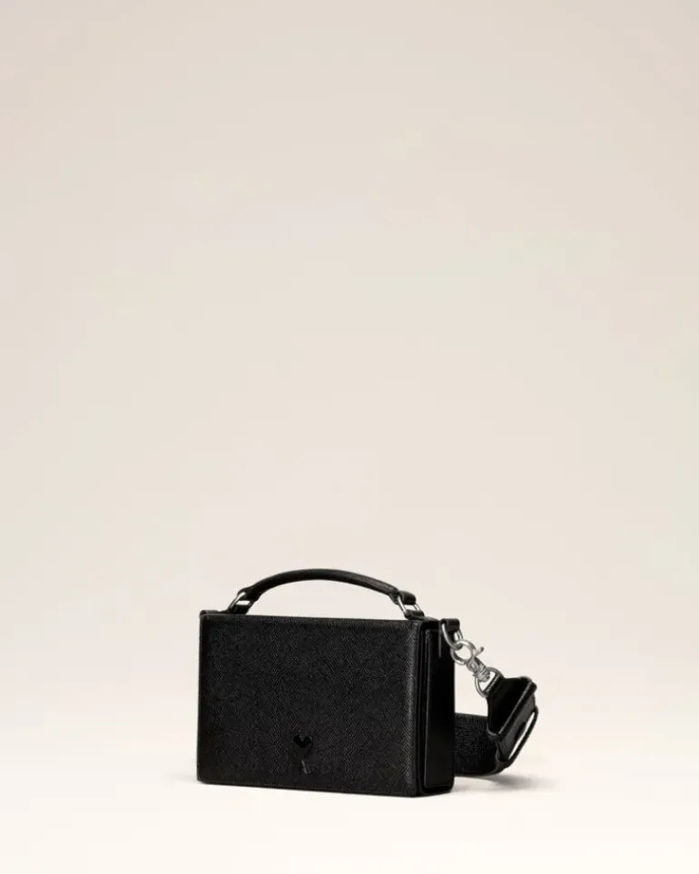 Ami Paris Ami de Coeur Lunch Box Bag BLACK Fashion