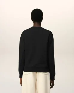 Ami Paris Ami de Coeur Sweatshirt BLACK New