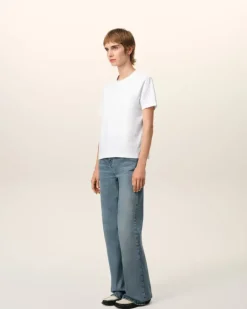 Ami Paris Ami de Coeur T-shirt WHITE Shop