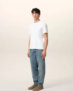 Ami Paris Ami de Coeur T-shirt WHITE Shop