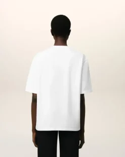 Ami Paris Ami de Coeur T-shirt WHITE Hot