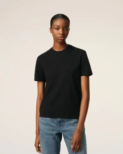 Ami Paris Ami de Coeur T-shirt BLACK Online