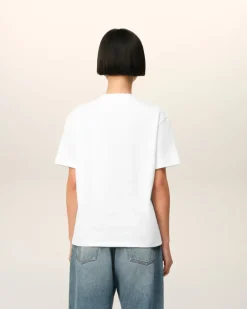 Ami Paris Ami de Coeur T-shirt OFF WHITE Sale