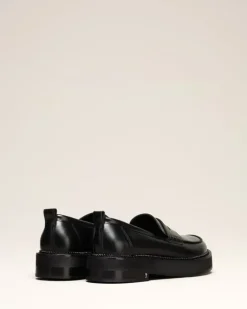 Ami Paris Anatomical Toe Loafers BLACK New