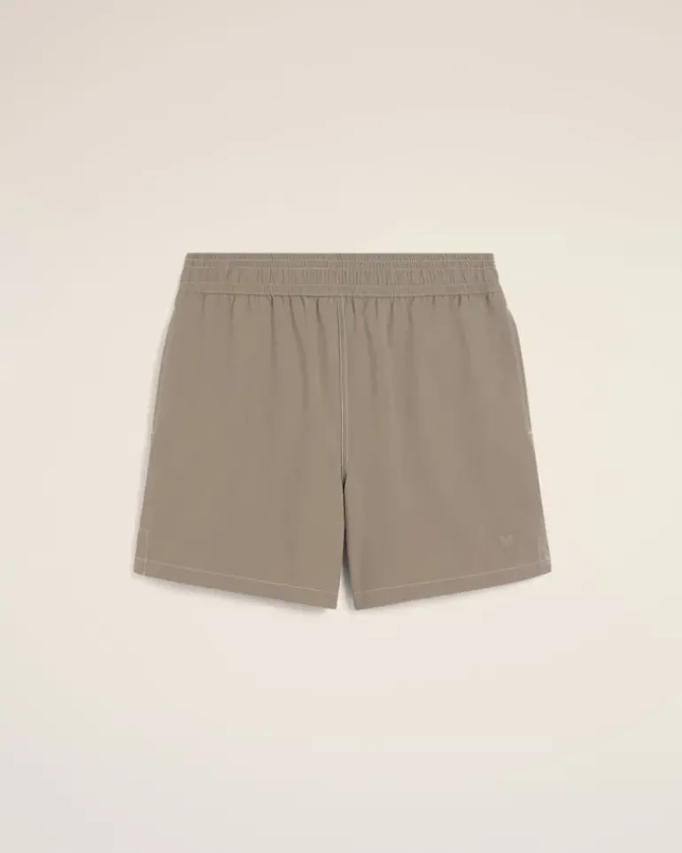 Ami Paris Beige Beach Short ASH Discount