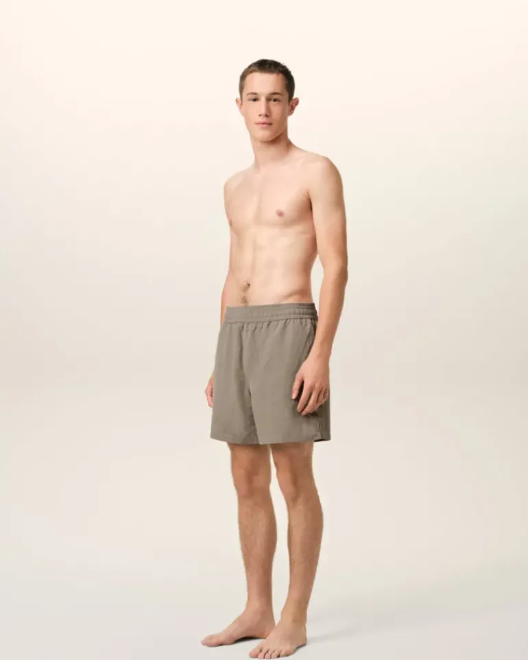 Ami Paris Beige Beach Short ASH Discount