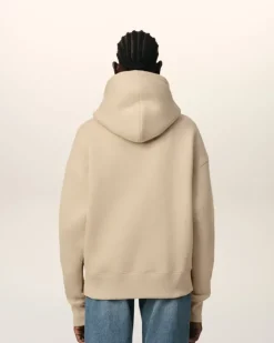Ami Paris Beige Cotton Ami de Coeur Hoodie GINGER Best