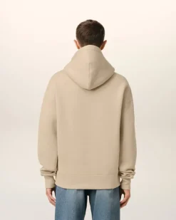 Ami Paris Beige Cotton Ami de Coeur Hoodie GINGER Best