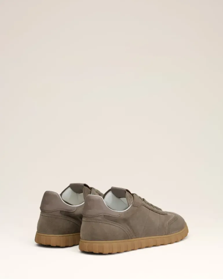 Ami Paris Beige Leather Low Top Step Sneakers ASH Online