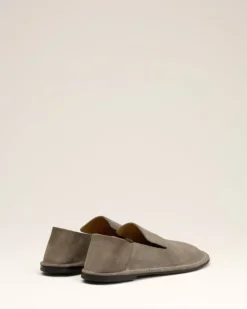 Ami Paris Beige Leather Midi Slippers ASH Shop
