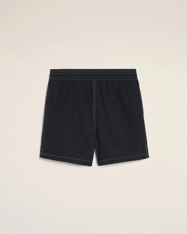 Ami Paris Beach Short BLACK Cheap