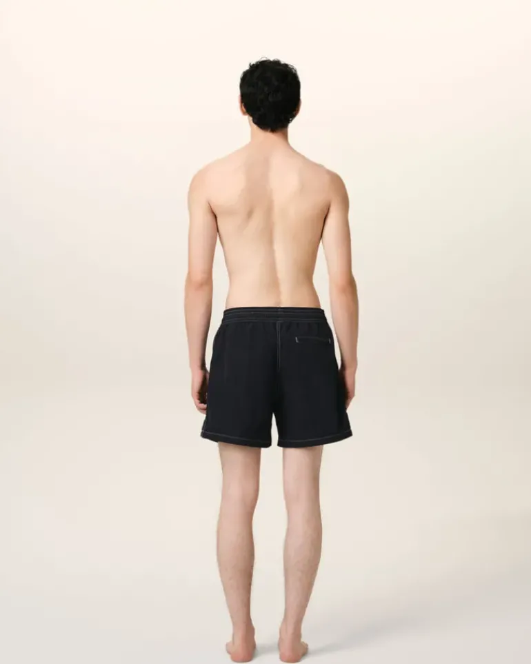 Ami Paris Beach Short BLACK Cheap
