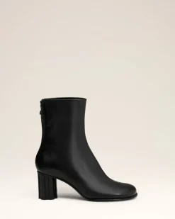 Ami Paris Leather Piano Boots BLACK Best