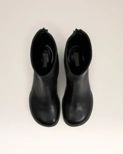 Ami Paris Leather Piano Boots BLACK Best