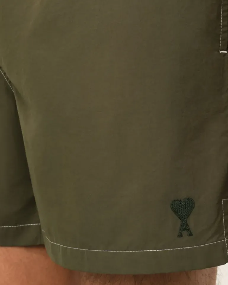 Ami Paris Green Beach Short LODEN Store