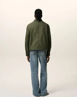 Ami Paris Green Buttoned Jacket LODEN New