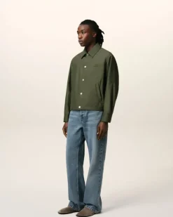 Ami Paris Green Buttoned Jacket LODEN New