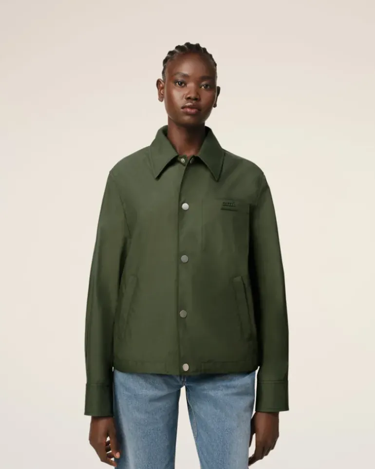 Ami Paris Green Buttoned Jacket LODEN New