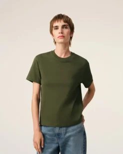 Ami Paris Green Cotton Ami de Coeur T-Shirt LODEN Shop