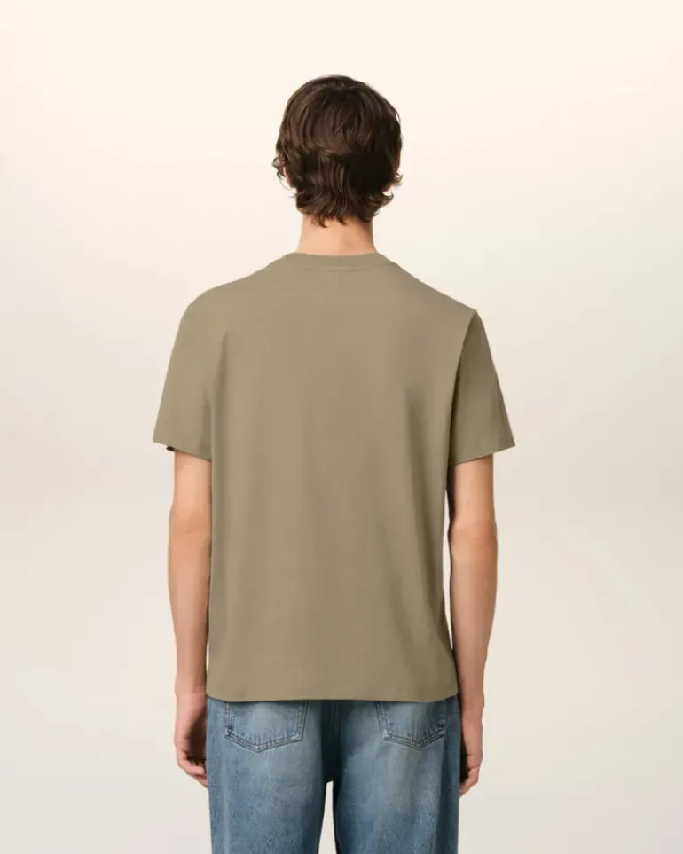 Ami Paris Green Cotton Ami de Coeur T-Shirt LAUREL Shop