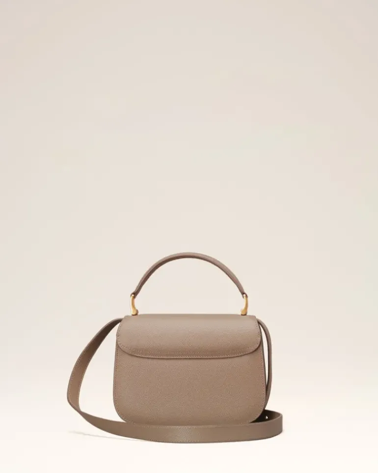 Ami Paris Mini Paris Paris Bag LIGHT TAUPE Best Sale