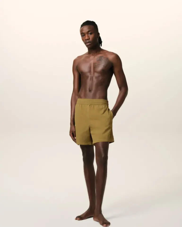 Ami Paris Mustard Beach Short HAVANA Store