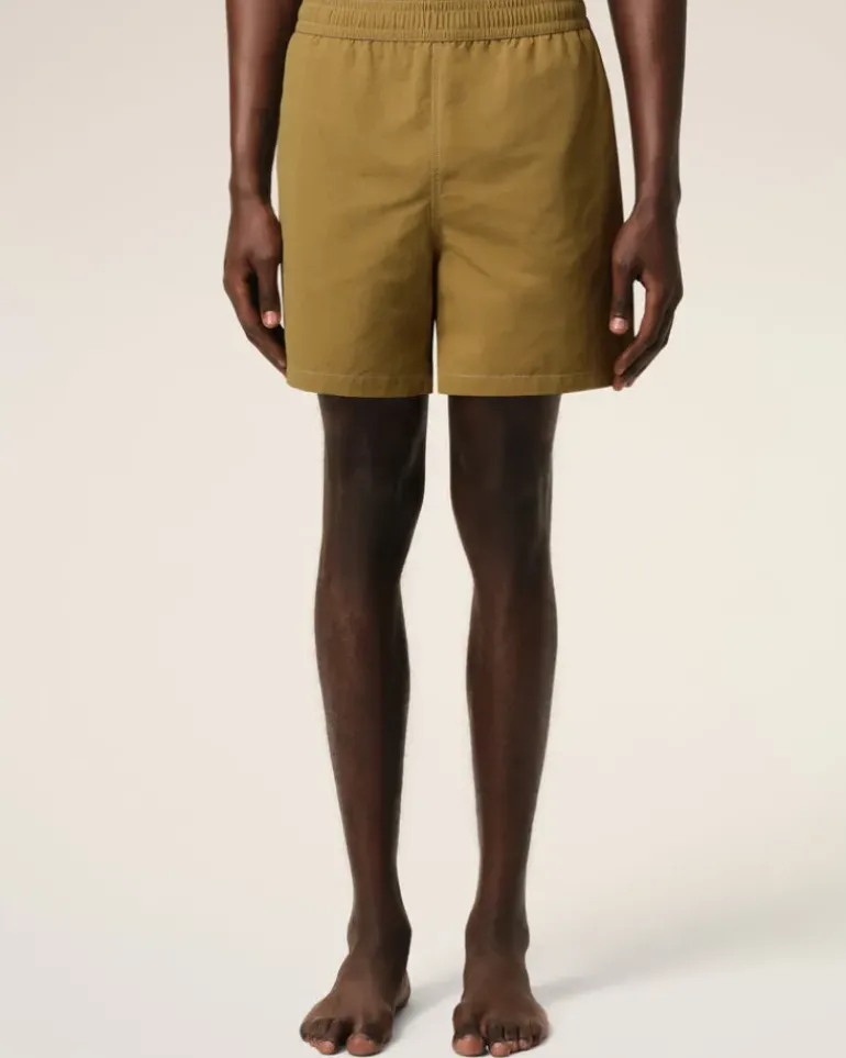 Ami Paris Mustard Beach Short HAVANA Store