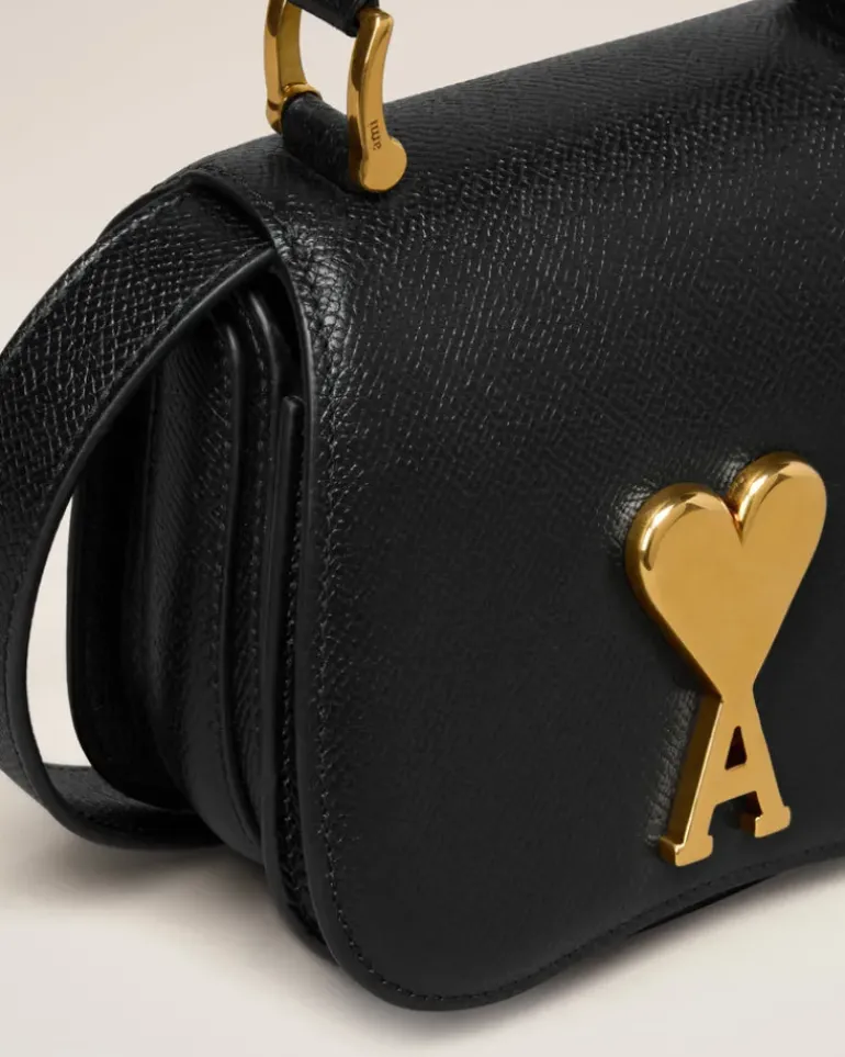 Ami Paris Nano Paris Paris Bag BLACK Clearance
