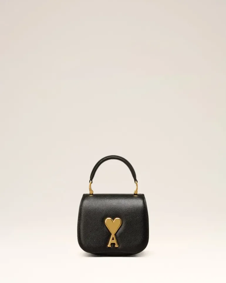 Ami Paris Nano Paris Paris Bag BLACK Clearance