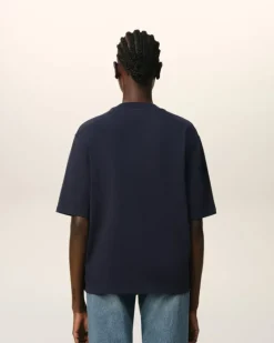 Ami Paris Navy Cotton Patch T-Shirt NAVY BLUE Cheap