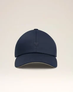 Ami Paris Navy Cotton Tonal Ami de Coeur Embroidery Cap NAVY BLUE/GINGER Discount