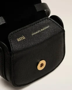 Ami Paris Paris Paris Airpods Case BLACK/VIBRATED BRASS Fashion