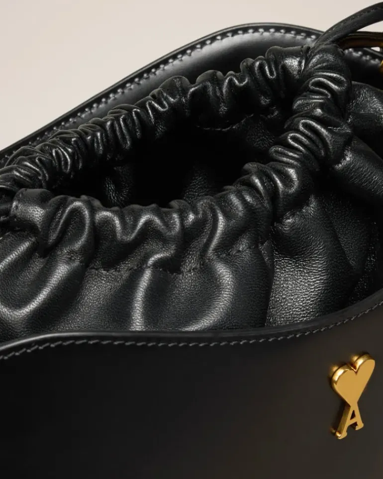 Ami Paris Paris Paris Bucket Bag BLACK Fashion