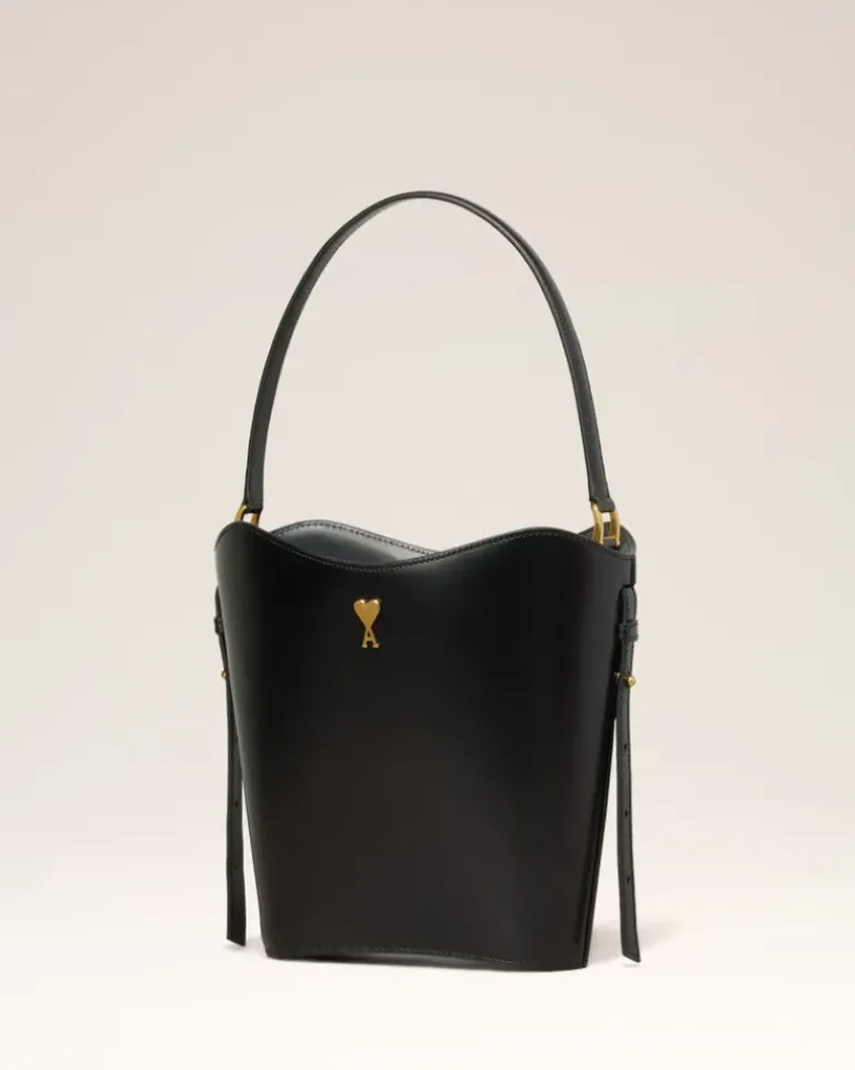 Ami Paris Paris Paris Bucket Bag BLACK Fashion