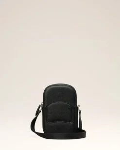 Ami Paris Paris Paris Vertical Camera Bag BLACK/VIBRATED SILVER Shop