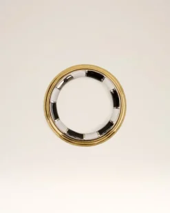 Ami Paris Piano Ring Small Size GOLD New