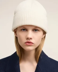 Ami Paris Red Ami de Coeur Beanie OFF WHITE/ RED Discount