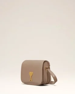Ami Paris Small Paris Paris Bag LIGHT TAUPE Cheap