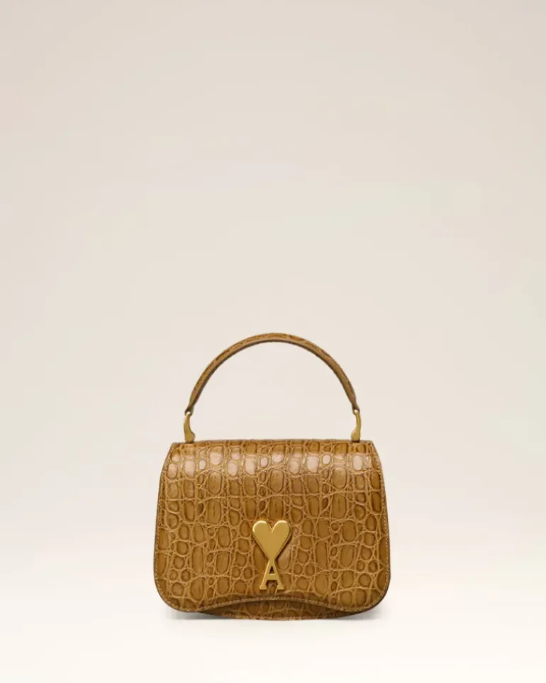 Ami Paris Top Handle Paris Paris Bag BRONZE Outlet