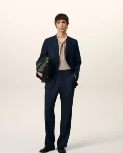 Ami Paris Two Buttons Jacket NAVY BLUE Shop