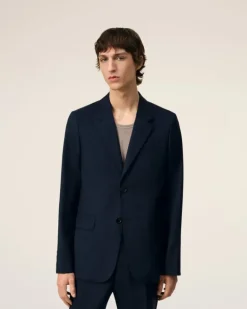 Ami Paris Two Buttons Jacket NAVY BLUE Shop
