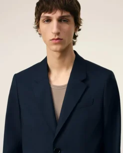 Ami Paris Two Buttons Jacket NAVY BLUE Shop